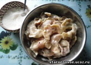 вареники с вишней