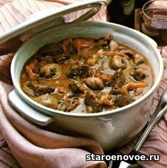 телятина тушеная