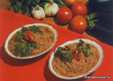 икра баклажанная