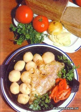 камбала жареная